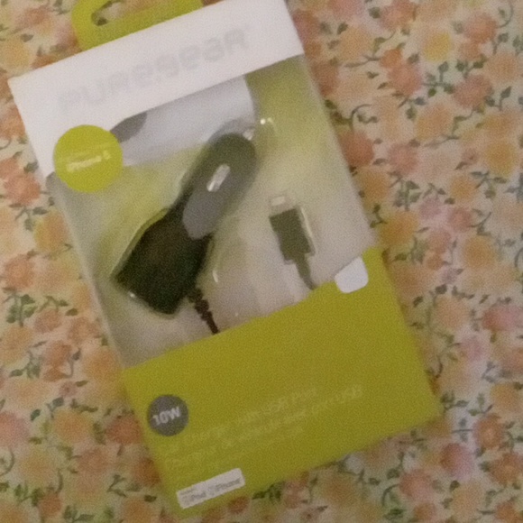 Pure.Gear car charger with USB port.10W.blsck.NIB.sealed box! - Picture 6 of 6